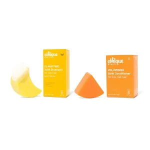 Ethique Beauty Clarifying Shampoo & Conditioner Set for Oily Hair & Build-up