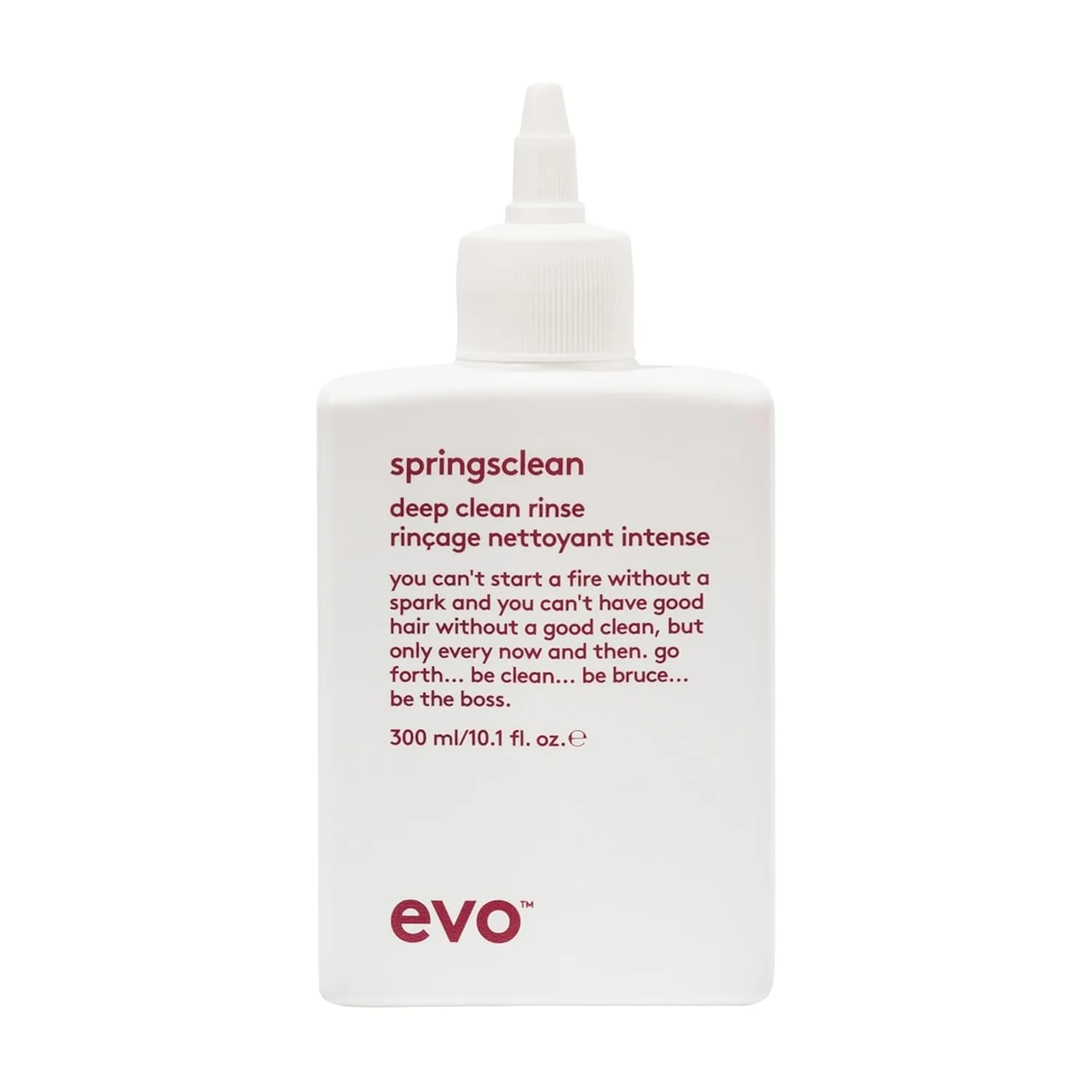 EVO Springsclean Shampoo - Deep Cleansing & Gentle Moisturizing - For Natural Shiny Soft Curly & Wavy Hair
