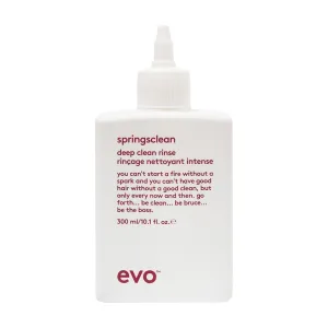 EVO Springsclean Shampoo - Deep Cleansing & Gentle Moisturizing - For Natural Shiny Soft Curly & Wavy Hair