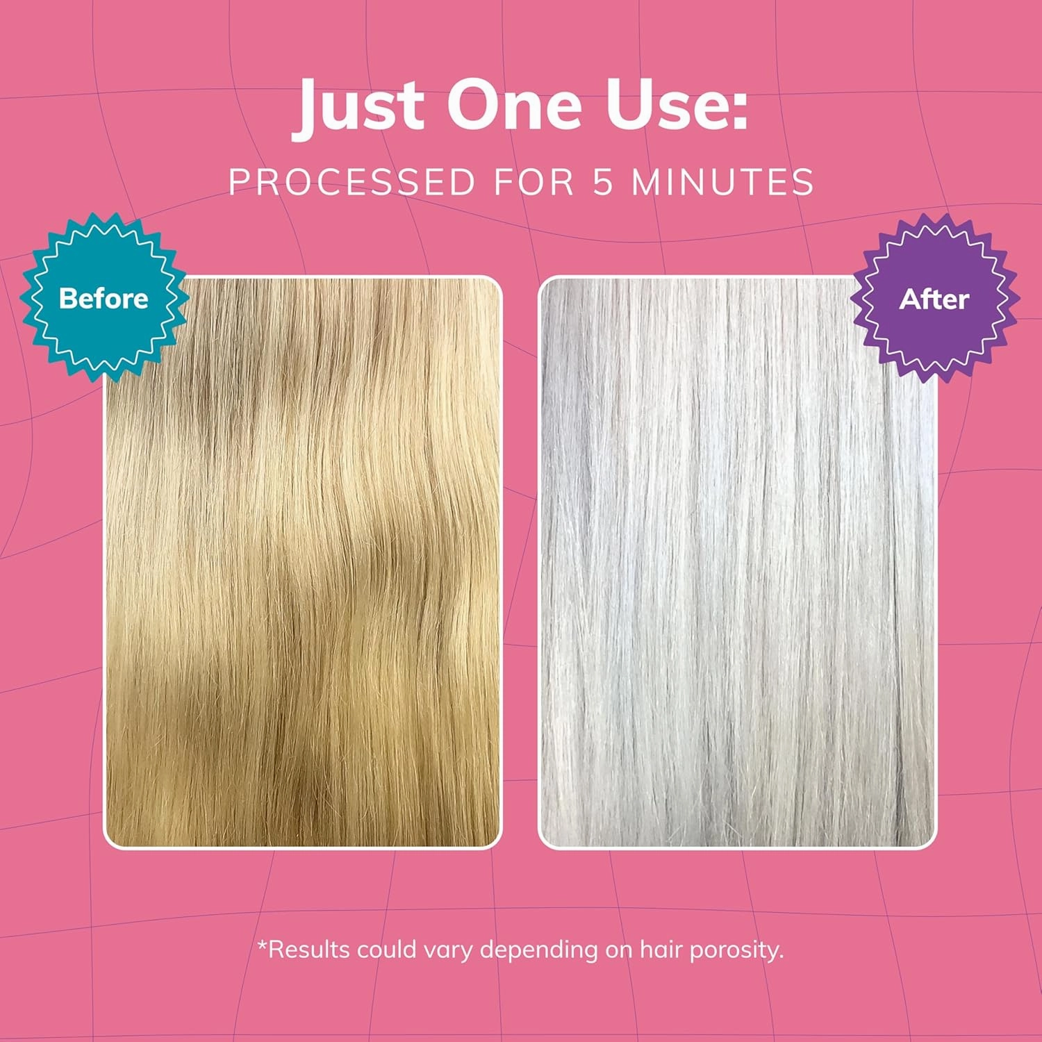 Fanola No Yellow Purple Shampoo - Purple Color Depositing Shampoo for Blondes, Bleached & Grey Hair - Formulated with Violet Pigment to Remove Brassy Tones from Hair - 11.8 Fl oz / 2 Pack