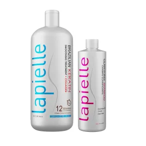 Formaldehyde free Keratin 32oz & Clarifying Shampoo 16oz