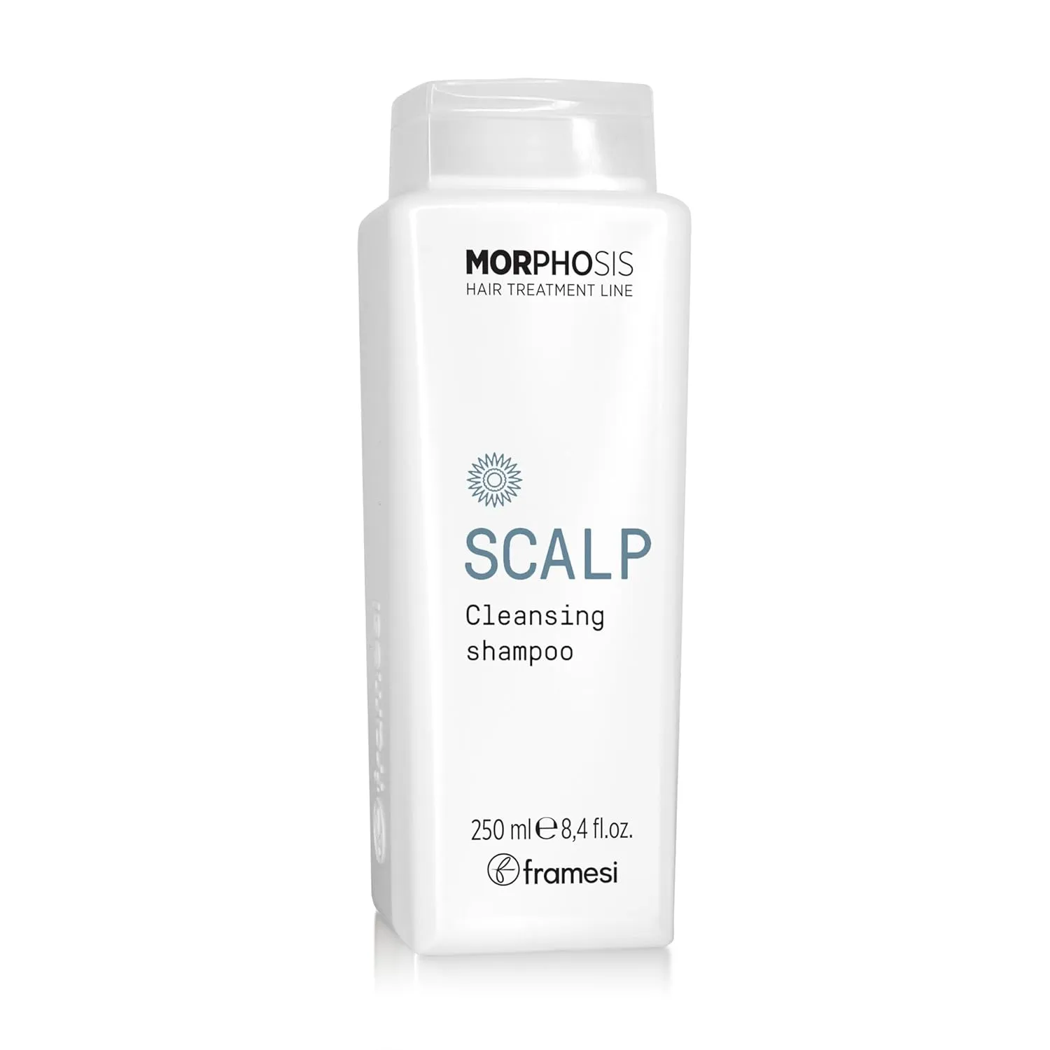 Framesi Morphosis Scalp Cleansing Shampoo, Cleanses Hair and Scalp, Clarifying, Removes Buildup, Natural Ingredients, Color Safe