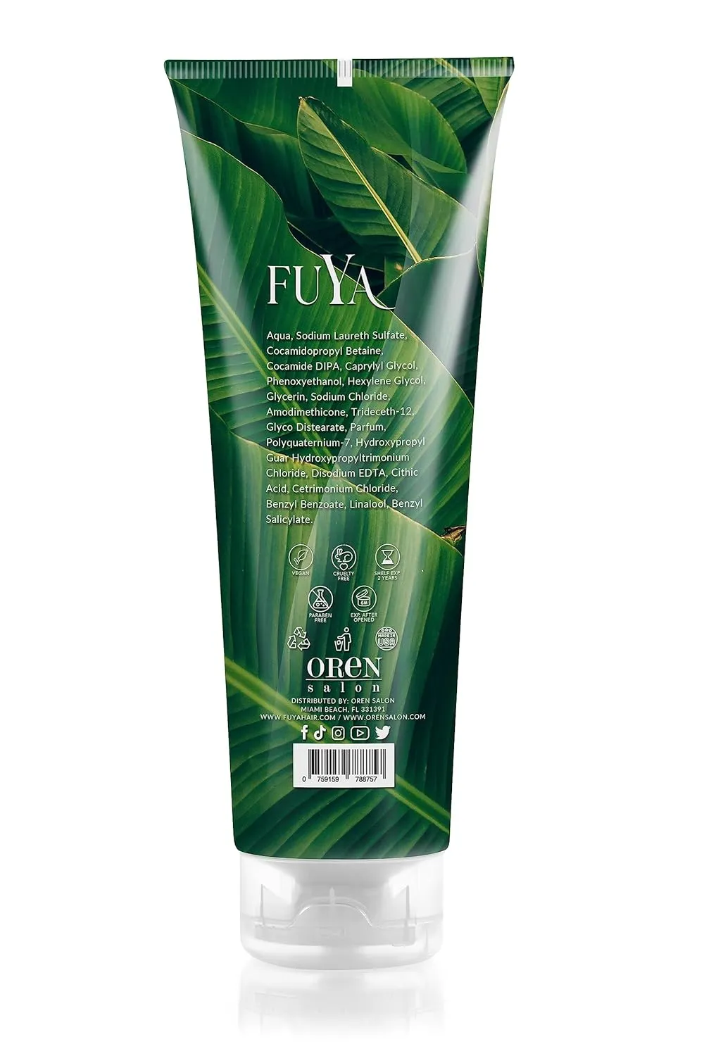 FUYA Repair Essentials Shampoo – Clarifying Shampoo, Dry Scalp Shampoo for Oily Hair, Safe for Color Shampoo, Deep Cleanse and Strength Repair, Revitalize Your Scalp, Hair Care, by Salon Experts