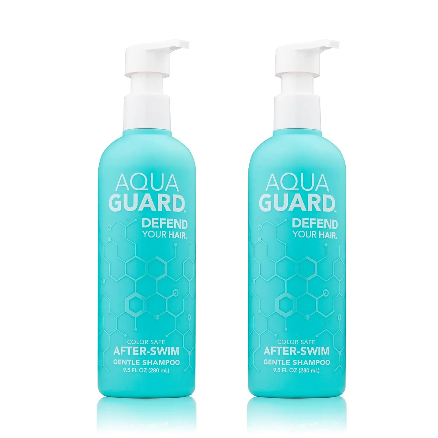 Gentle Clarifying Shampoo - Defeat Chlorine and Enjoy the Pool - No More Pool Hair Smell - Paraben and Gluten Free, Vegan, Color Safe, Leaping Bunny Certified (Two Bottles)