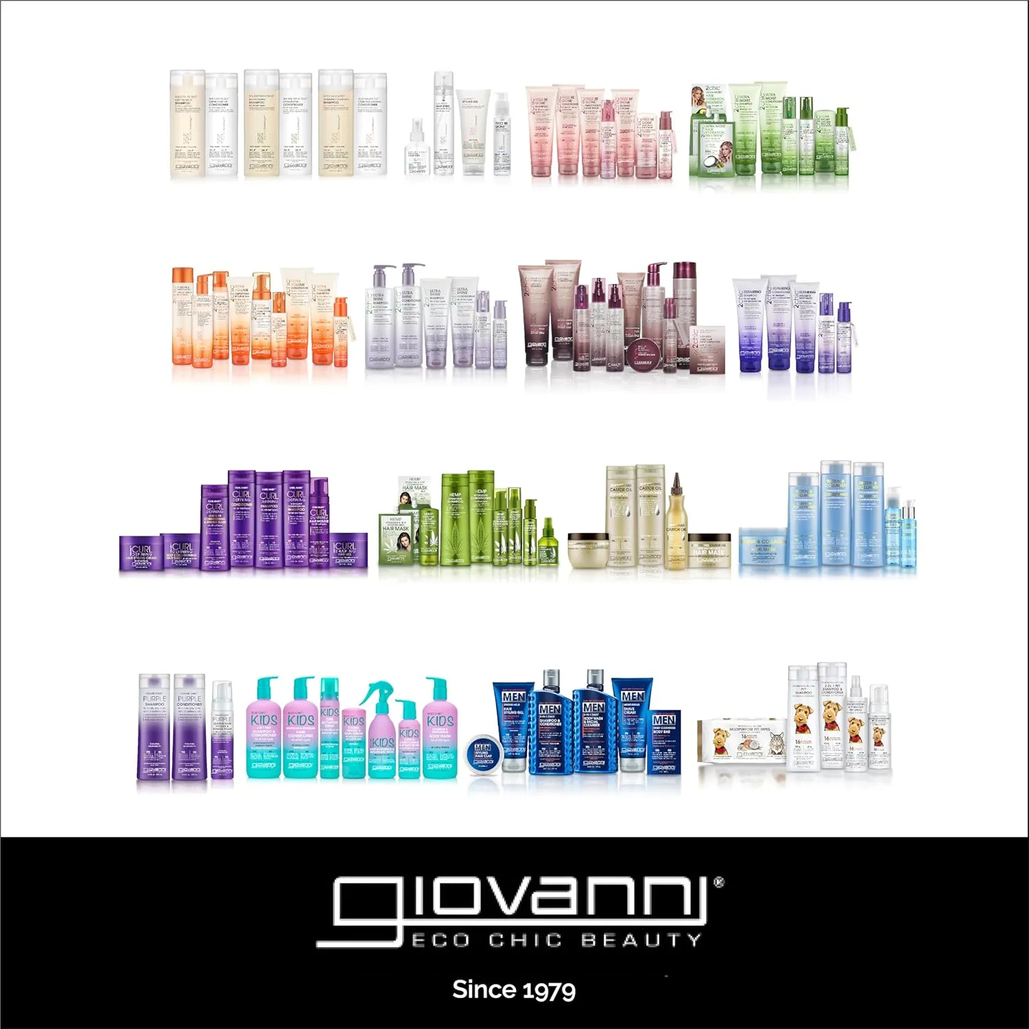 GIOVANNI 2chic Ultra-Luxurious Shampoo - Shampoo for Curly & Wavy Hair, Aloe Vera, Pro-Vitamin B5, Lauryl & Laureth Sulfate Free, No Parabens, Color Safe, Cherry Blossom & Rose Petals - 24 oz