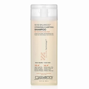 Giovanni Hair Care 50/50 Balanced Hydrating-Clarifying Shampoo, 8.5 Fl oz