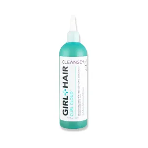 GIRL HAIR Cleanse  Moisturizing Shampoo | Restorative for Dry, Damaged Hair | Treat Dry, Itchy Scalp | With Shea Butter, Tea Tree Oil (10.1 fl oz)
