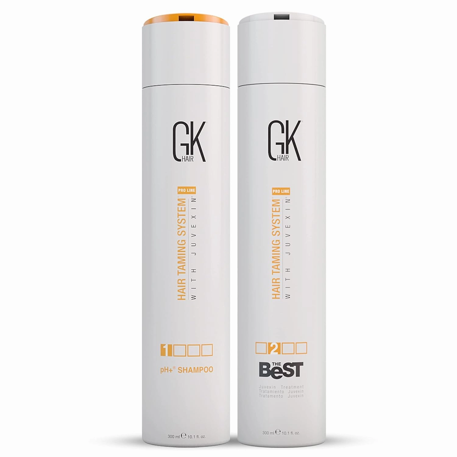 GK HAIR Global Keratin The Best Professional Hair Treatment (300ml/10.1 Fl Oz) - Deep Cleansing Shampoo, Removes Impurities - pH  Pre-Treatment Clarifying Shampoo