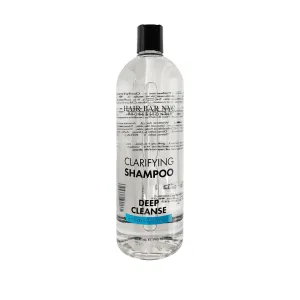 Hair Bar NYC Clarifying Anti-Residue Deep Cleansing Shampoo | Salon Quality Formula for Oily Hair & Scalp, Effectively Removes Product Buildup (948ml / 32 fl oz)