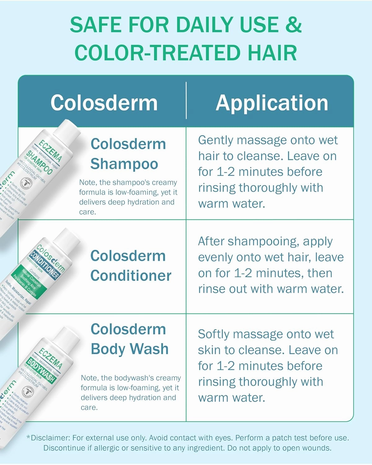 Hair Anti Dandruff Shampoo & Conditioner Set - Made with Colostrum & Colloidal Oatmeal - Itchy Scalp Shampoo & Moisturizing Conditioner for Women & Men’s Hair & Dry Scalp Hydration