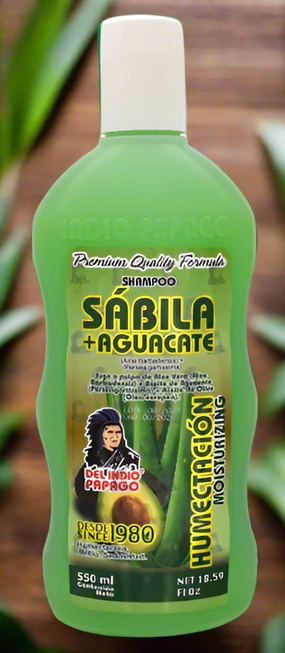 Hair- Del Indio Papago Shampoo Aloe   Avocado For Moisturizing