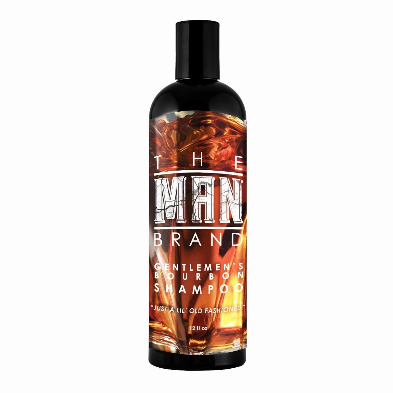 Hair shampoo For Men - Natural Coconut Oil Shampoo For Frizzy Hair - Scented Shampoo With Aloe Vera Oil (GENTLEMEN'S BOURBON, 12 oz)