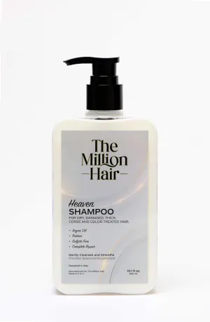 Heaven - Shampoo By The Million Hair | Shampoo For Women | Sulfate FREE | Argan Oil Shampoo | 10.1 FL Oz.
