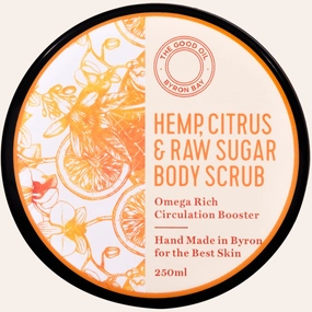 Hemp, Citrus & Raw Sugar Body Scrub