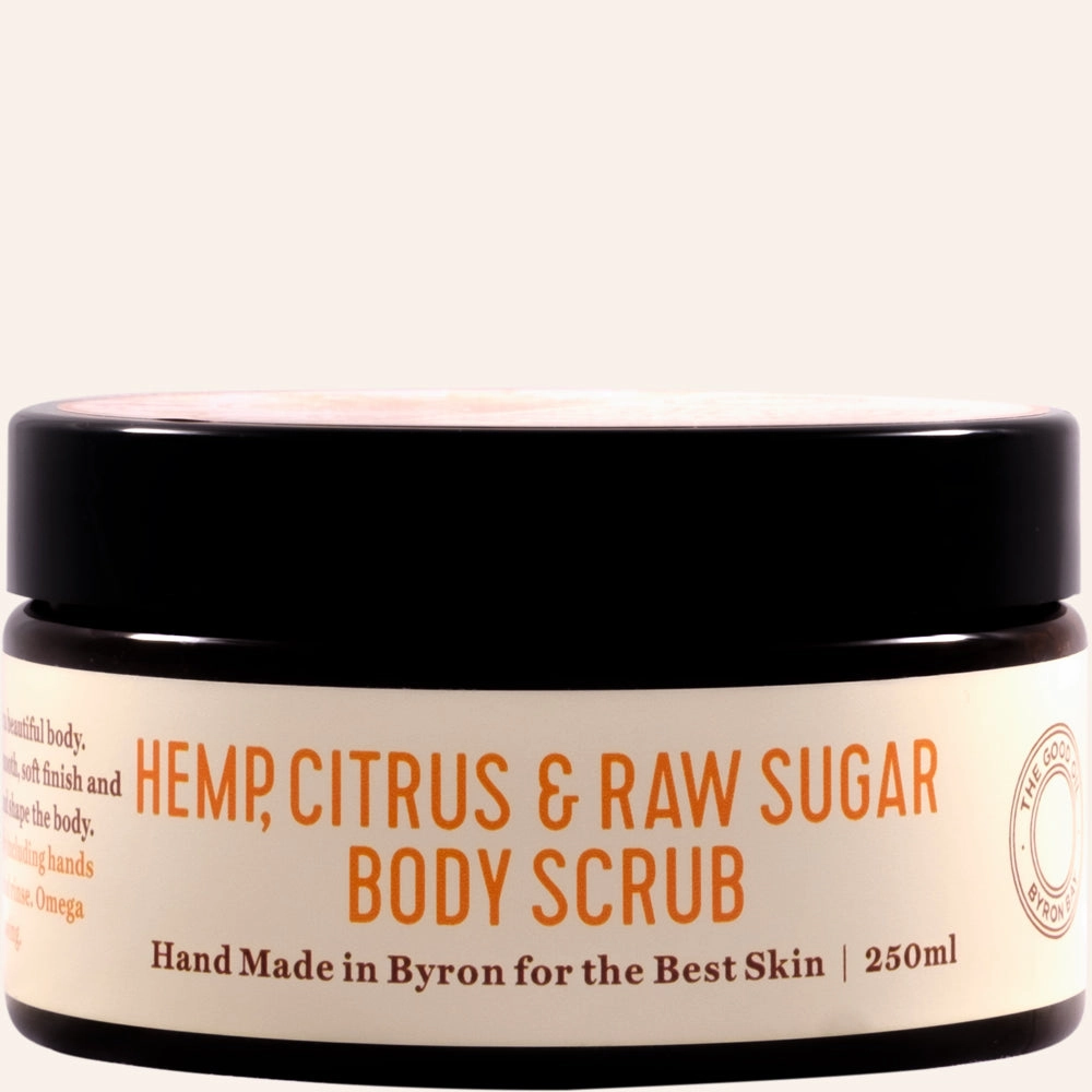Hemp, Citrus & Raw Sugar Body Scrub