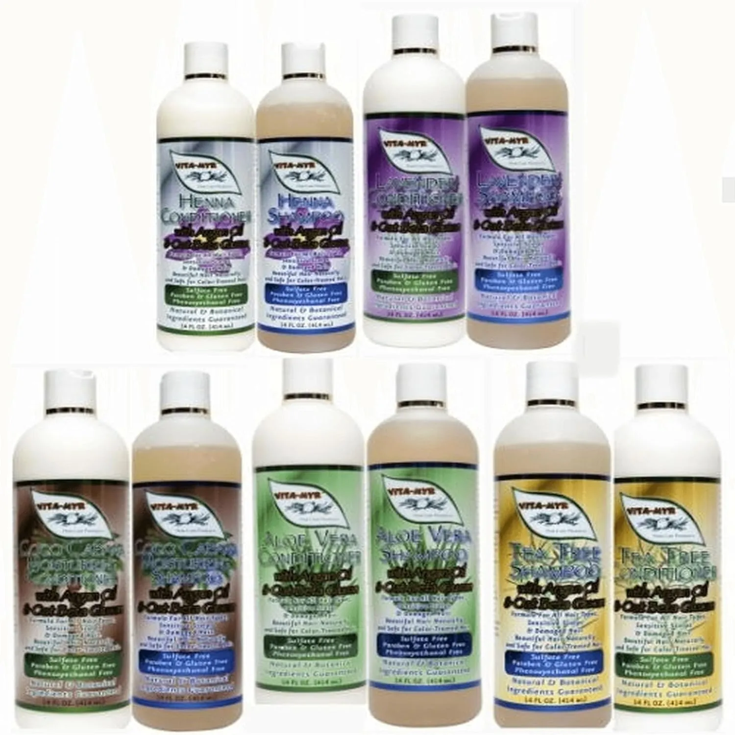 Herbal Shampoo and Conditioner Set (Soothing Lavender)