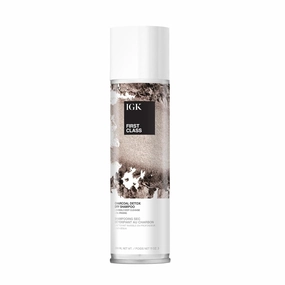 IGK FIRST CLASS Detoxifying Charcoal Shampoo Jumbo Size | Deep-Cleansing, Oil-Absorbing Clarifying Shampoo for Scalp Reset & Volume | 11 oz