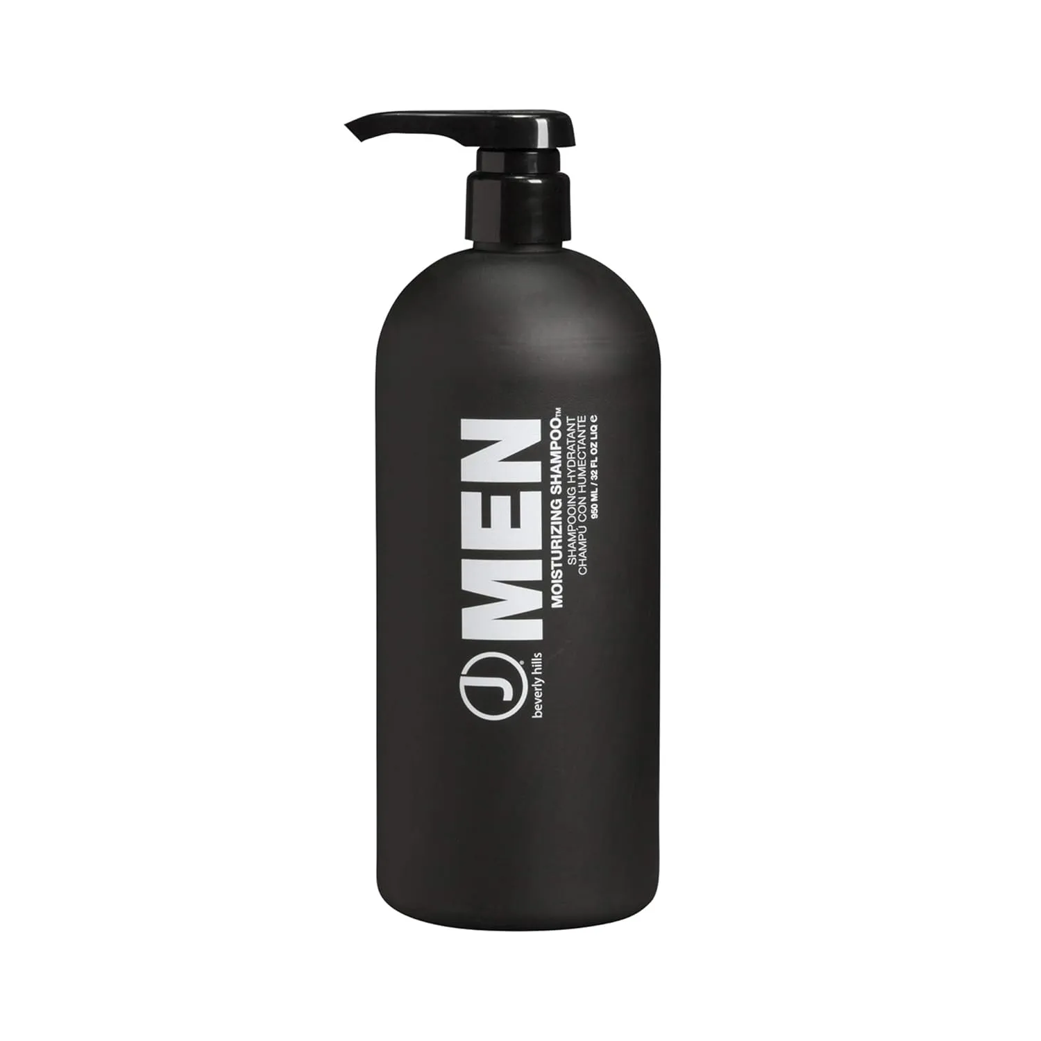 J Beverly Hills Men's Moisturizing Shampoo with Anti Dandruff Aloe Vera, (3 Oz, 12 Oz, 32 Oz)