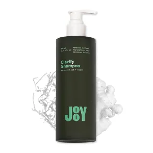 JOOY Clarify Shampoo, Gentle Clarifying Formula with Fermented Superfoods, Removes Buildup, Strengthens Hair & Restores Scalp, For All Hair Types, Including Color & Chemically Treated Hair – 11.8oz