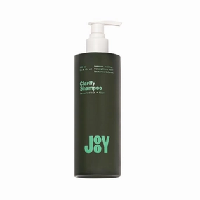JOOY Clarify Shampoo & Scalp Brush, Gentle Clarifying Formula with Fermented Superfoods, Removes Buildup, Strengthens Hair & Restores Scalp, For All Hair Types 11.8oz