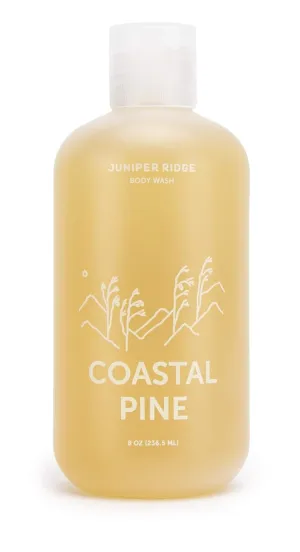 JUNIPER RIDGE Coastal Pine Body Wash - All-Purpose Liquid Castile Soap, Multi-Use Body Wash, Shampoo, Hand Wash, Face Wash, Clean, Vegan, Paraben Free, Preservative Free, 8 oz