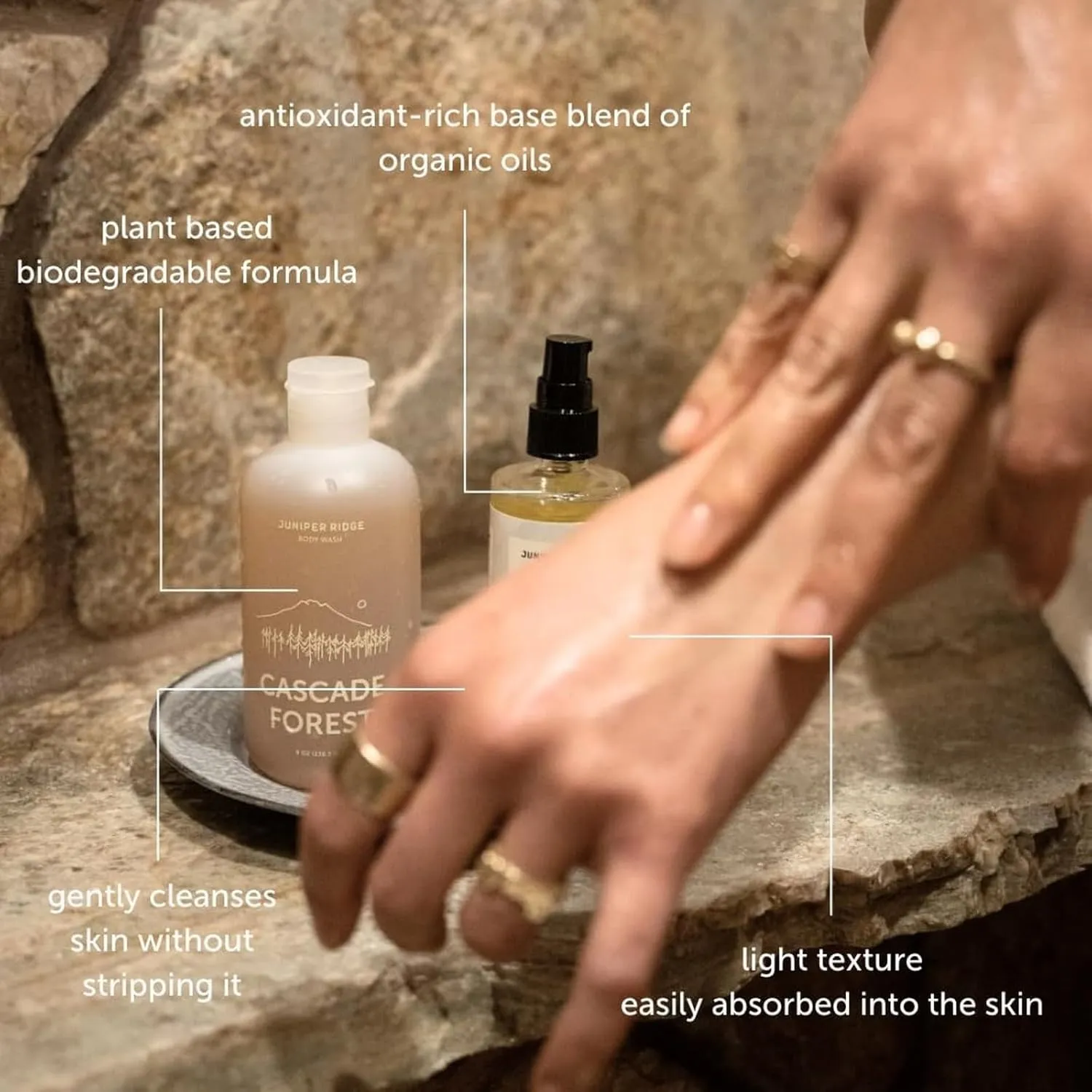 JUNIPER RIDGE White Sage Body Wash - All-Purpose Liquid Castile Soap, Multi-Use Body Wash, Shampoo, Hand Wash, Face Wash, Clean, Vegan, Paraben Free, Preservative Free, 8 oz