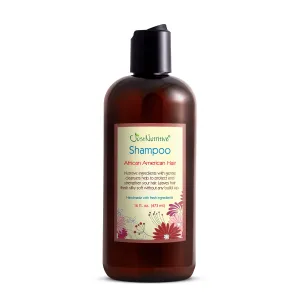Just Nutritive African American Hair Shampoo | Hydrating Shampoo | For Beautiful Coily and Curly Hair | For Dry, Dull and Brittle Hair 16 Oz