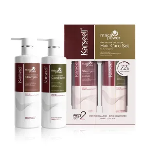 Karseell Collagen Hair Treatment Repair Conditioning, Shampoo and Conditioner Set for Dry Damaged Hair All Hair Types 16.9floz   16.9floz