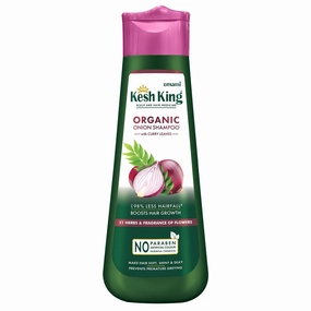 Kehs-King Ayurvedic Onion Shampoo with 21 Herbs, Reduces Hairfall & Boost Hair Growth, 300ml