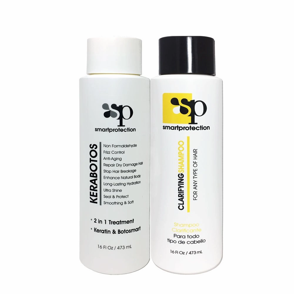 Kerabotos & Clarifying Shampoo 16oz - 2 in 1 Treatment - Keratin   Botosmart