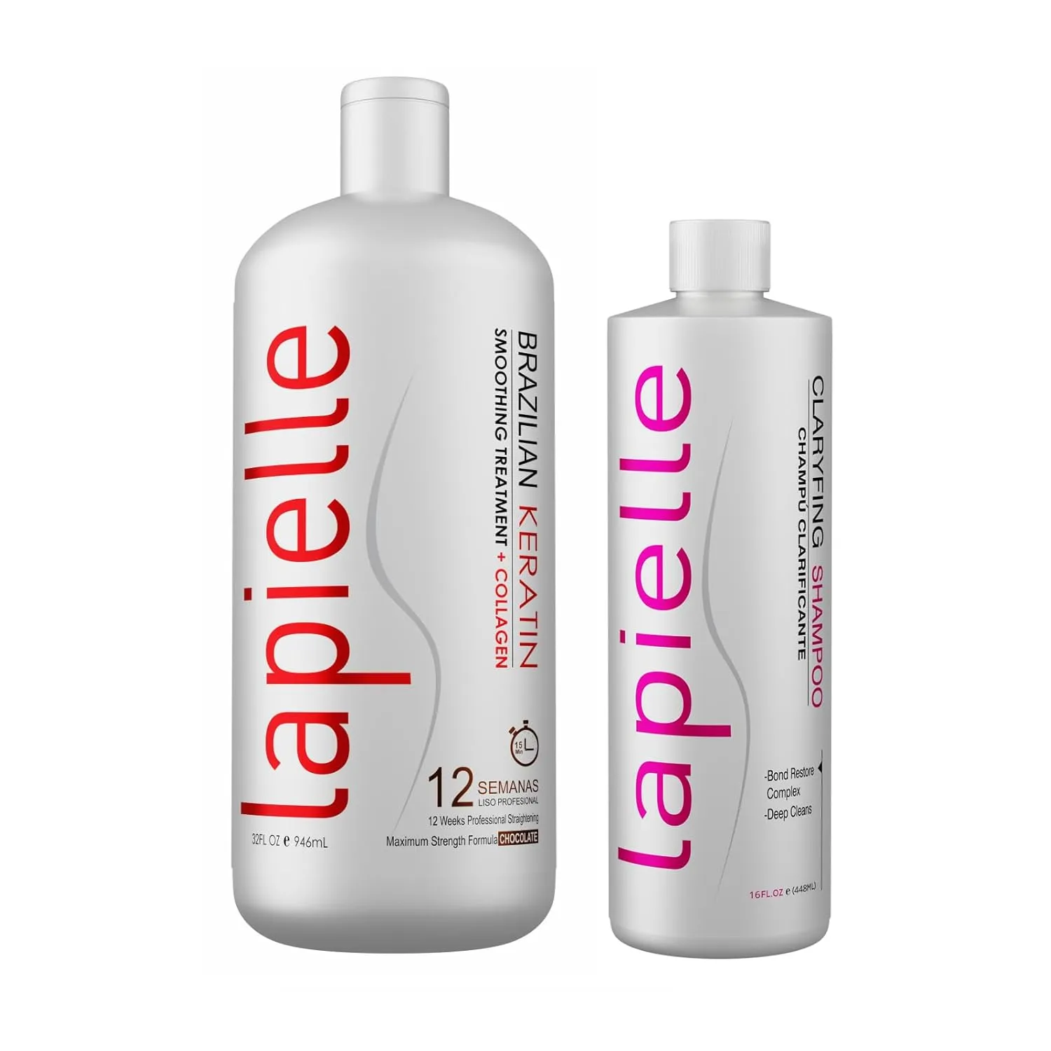 Keratin Chocolate 32oz & Clarifying Shampoo 16oz