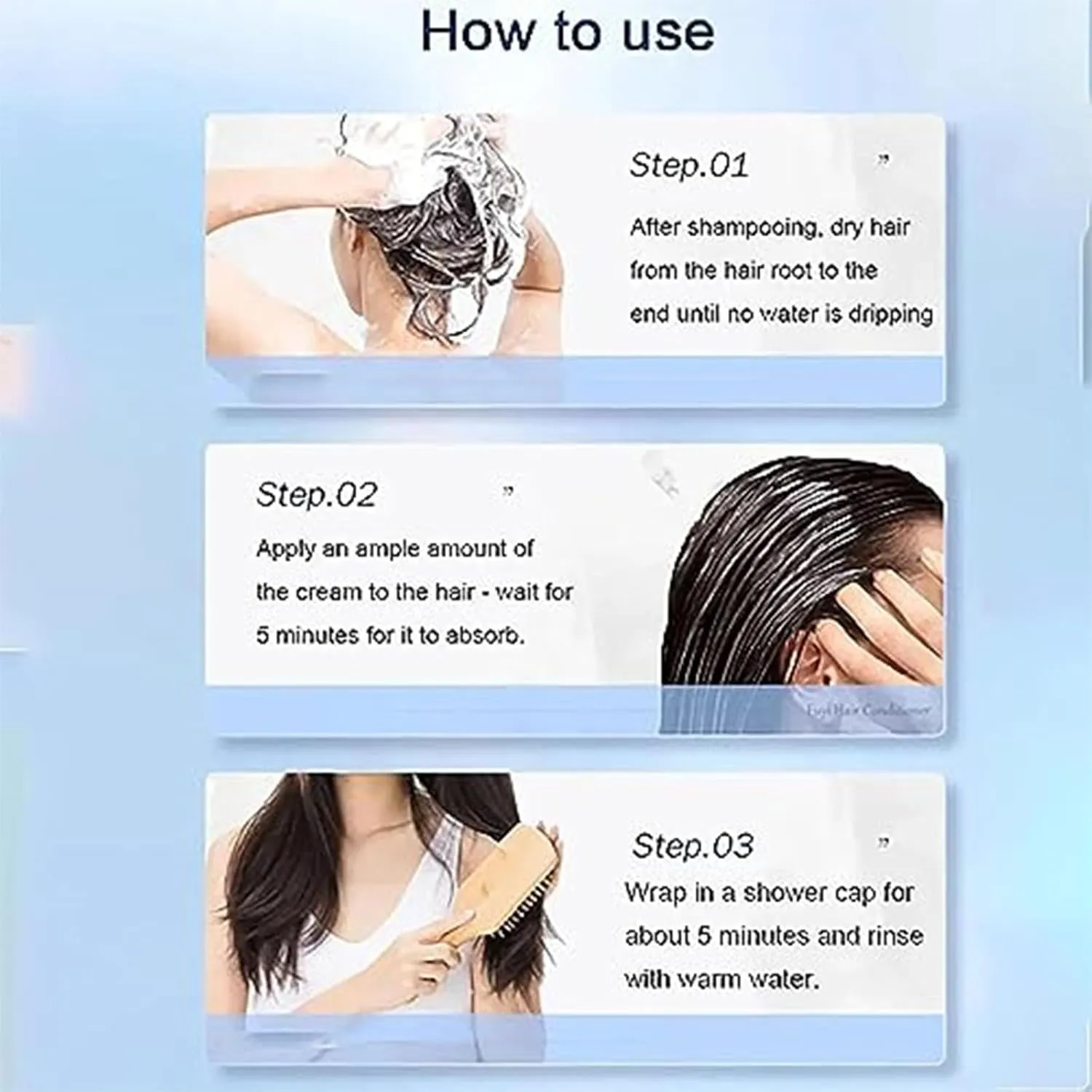 Keratin Revitalizing Cream,300 ML Keratin Boost Awakening Hair,For Frizzy Dry Damaged,Brittle Hair for Men and Women (2PCS)