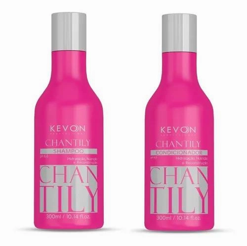 Kit Shampoo   Conditioner Treatment Chantily Kevon 300ml - Kevon