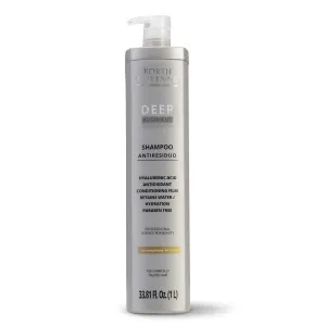 Korth Guyenne Anti Residue Deep Shampoo for Colored Hairs- Clarifying Shampoo for Build Up - For Greasy Hair, Oily Scalp, Hard Water - 1L/33.81 Fl.oz