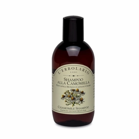 L'Erbolario Chamomile Shampoo - Blonde and Light Brown Hair Clarifying Shampoo for Men and Women - Moisturizing to Prevent Hair Fragility - 6.7 oz