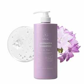 Laminaria Shampoo with Organic Ingredient, Korean Clarifying Shampoo, Hydrating for Dry Hair, Strengthening for Weak Hair, Sulfate & Paraben-Free, for Women & Men, 33.8 FL OZ, White Musk