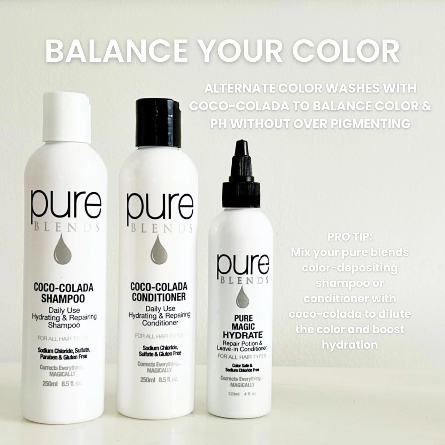 Lemon Hydrating Color Depositing Shampoo - Brighten & Tone Faded Hair with Semi-Permanent Dye, Prevents Fade for Color-Treated Hair, 8.5 Oz.