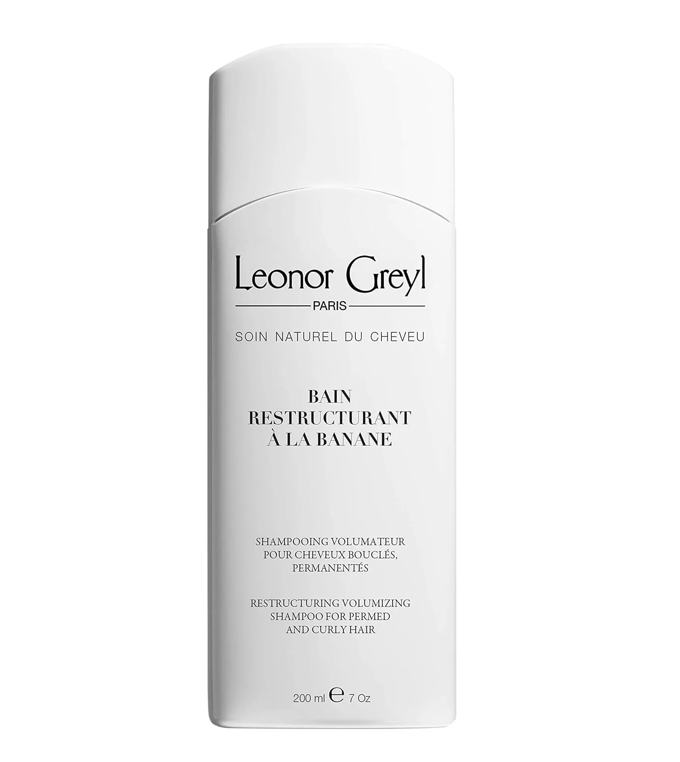 Leonor Greyl Paris - Bain Restructurant a La Banane - Volumizing Shampoo for Curly Hair - Clarifying Curly Hair Shampoo for Men & Women (7 Oz)