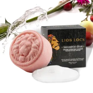 Lion Locs Shampoo Bar & Conditioner - Works for All Hair Types - Dreadlocks, Microlocs, Sisterlocks, Wicks, Brotherlocks, Braids | Build Up & Residue Free (5oz)