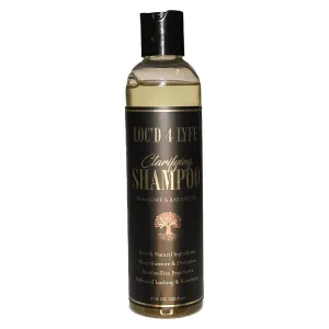 LOC'D 4 LYFE Clarifying Shampoo 8oz – Organic Agave & Babassu Oil for Scalp Health | Detoxifies & Strengthens Hair Follicles | Refreshes & Revives Dull Hair
