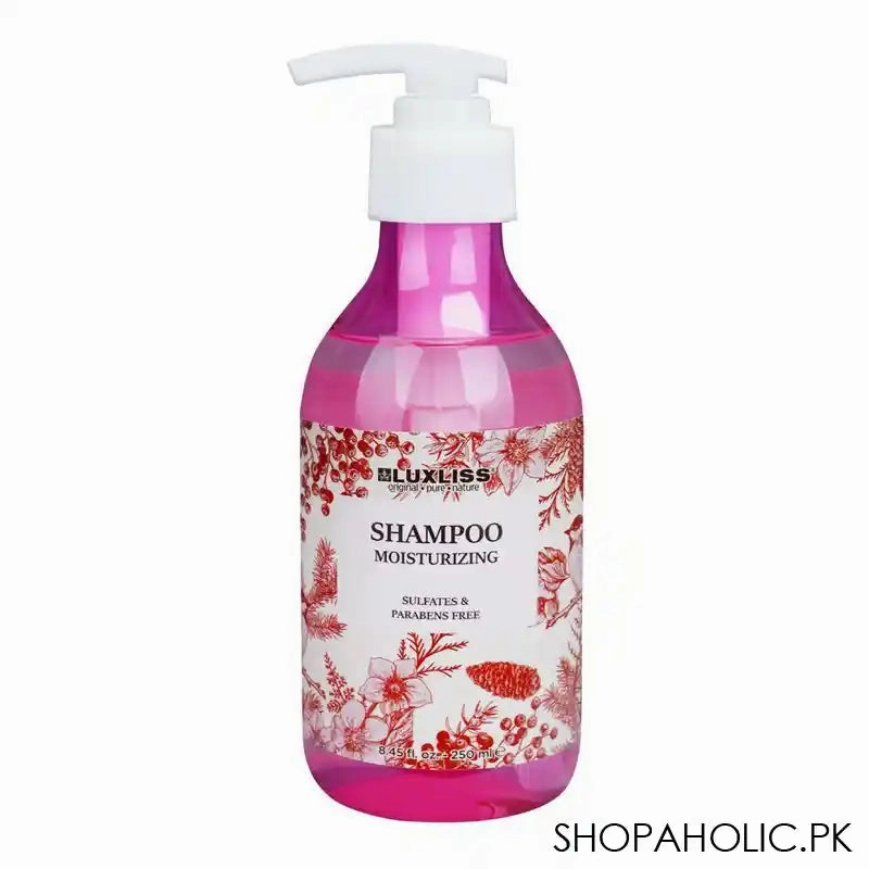 Luxliss Moisturizing Sulfates & Parabens Free Shampoo, 250ml