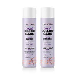 Marc Anthony Purple Shampoo and Conditioner Gift Set - Anti-Brass Violet Pigments, Quinoa, Grapeseed Oil for Blonde & Silver Hair