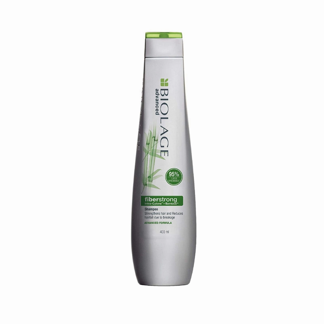 Matirx Biolage fiberstrong intra-cylane bamboo shampoo, Reduces Hair fall 400ml