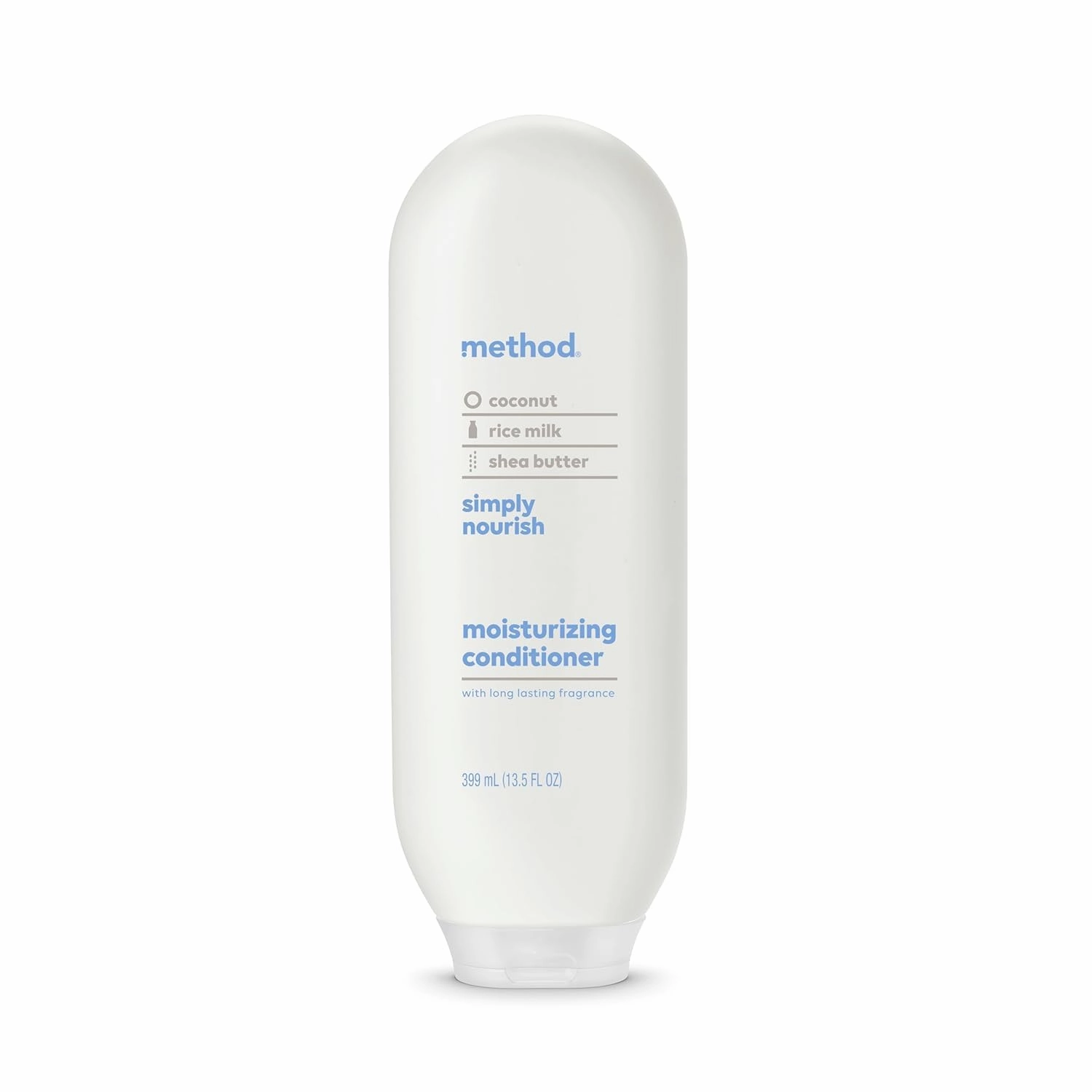 Method Simply Nourish Moisturizing Shampoo and Conditioner, Hydrating Hair Care for Soft, Manageable Hair, 1 CT.