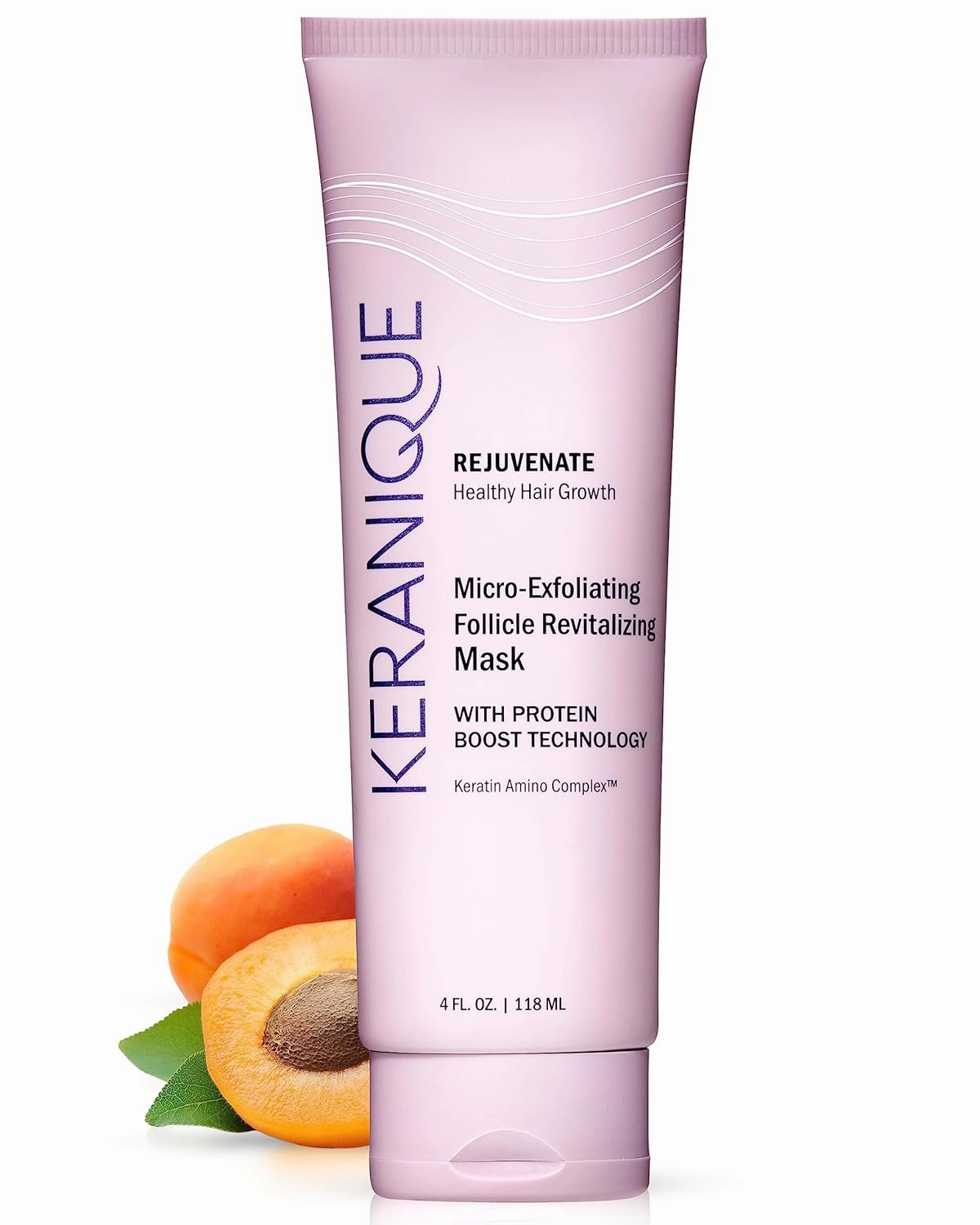 Micro Exfoliating Mask for Scalp & Hair - Keranique Clarifying Scalp Scrub for Women - Cleansing & Moisturizing Scalp Detox Conditioner - Creates Foundation for Fuller Growth - Hair Mask & Exfoliator