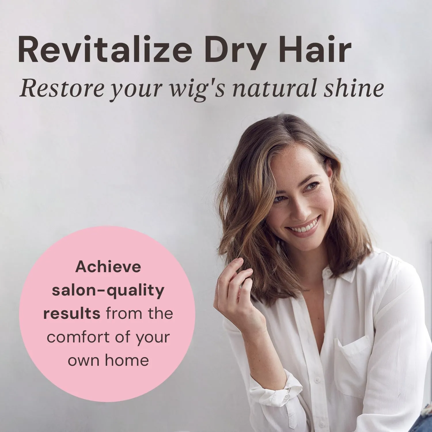 MILANO COLLECTION Essentials Ultra Hydrating Shampoo for Wigs, Wig Care Shampoo for Human Hair Wigs, Toppers, Hair Pieces, & Hair Extensions, Lightweight Nourishing Cleanser, Premium Wig Care Products