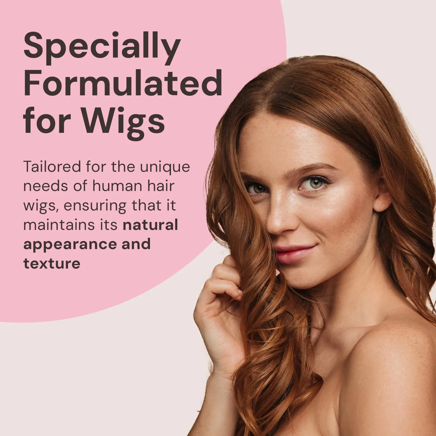 MILANO COLLECTION Essentials Ultra Hydrating Shampoo for Wigs, Wig Care Shampoo for Human Hair Wigs, Toppers, Hair Pieces, & Hair Extensions, Lightweight Nourishing Cleanser, Premium Wig Care Products
