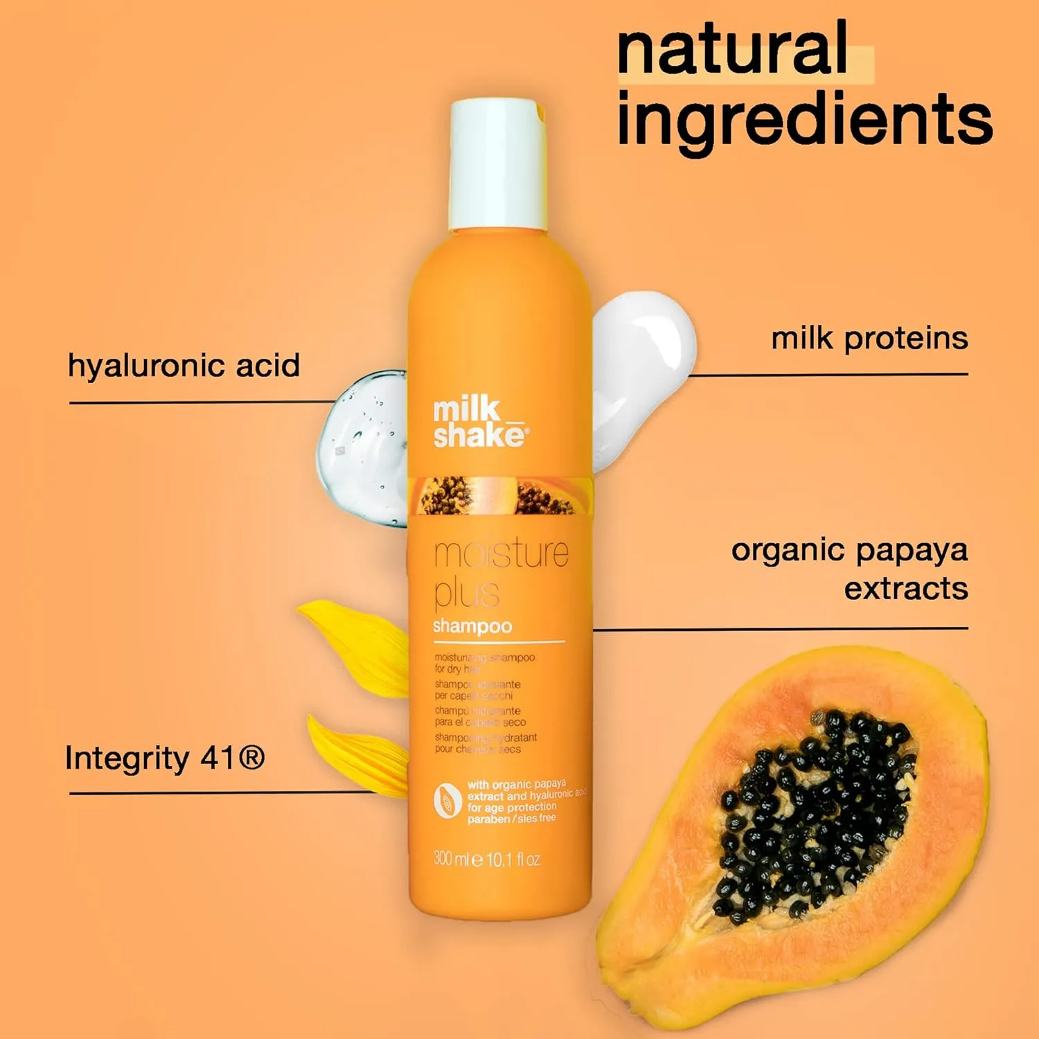 milk_shake Moisture Plus Shampoo, Moisturizing Shampoo for Dry, Dull Hair