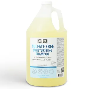 MODA Sulfate-Free Moisturizing Shampoo for All Hair Types - Professional - Deeply Cleanses and Conditions, Strengthens, Restores and Shines Hair - 1 GAL