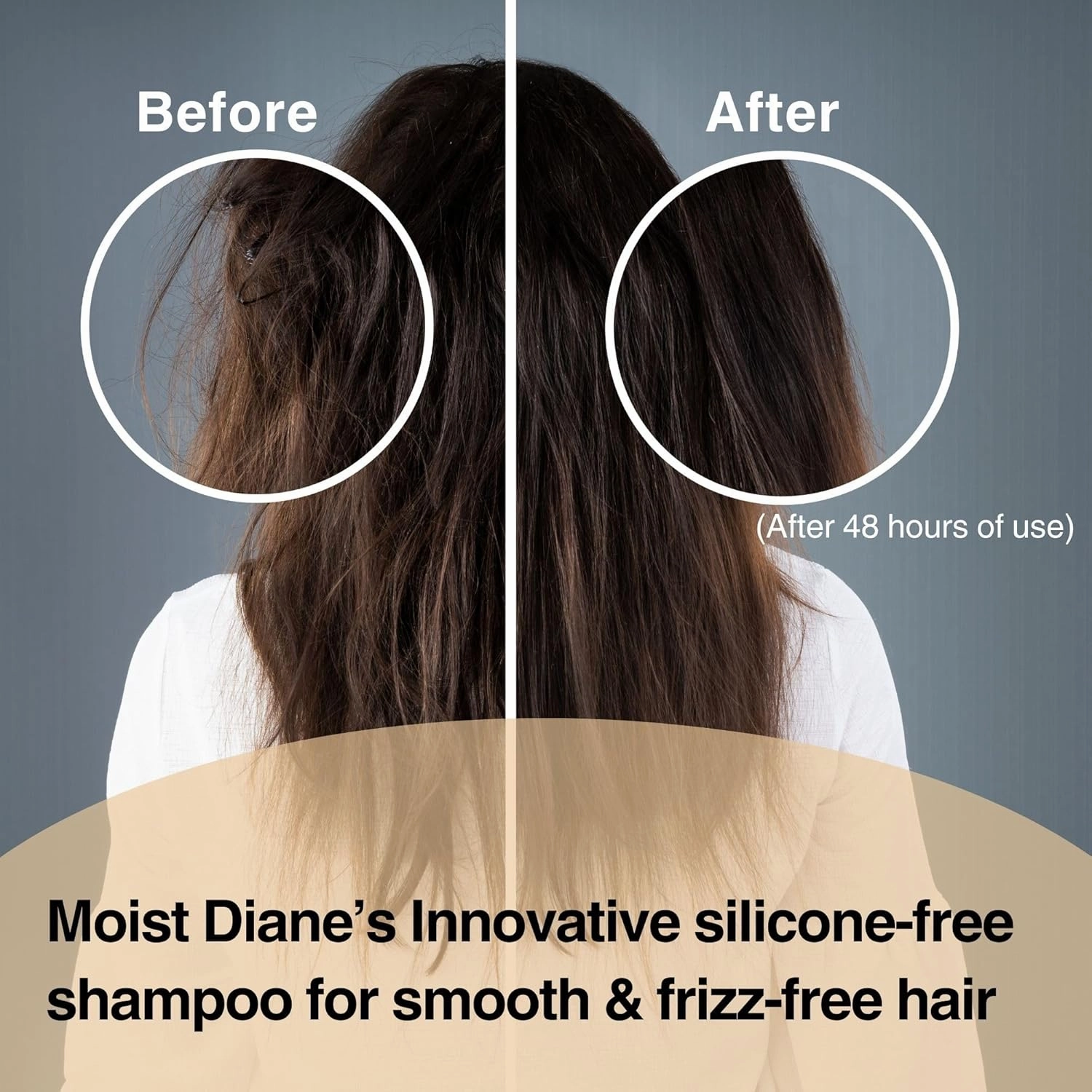 Moist Diane Hair Fall Shampoo for Fine Hair & Itchy Scalp, Natural Keratin Shampoo for Women & Men by Argan Oil, Biotin & Plum Oil from Japan, Silicone & Paraben Free, EXTRA VOLUME & SCALP 15.2 Fl Oz